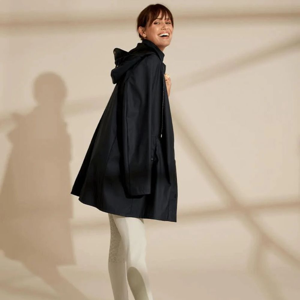 Ladies Kino Rain Coat | Black