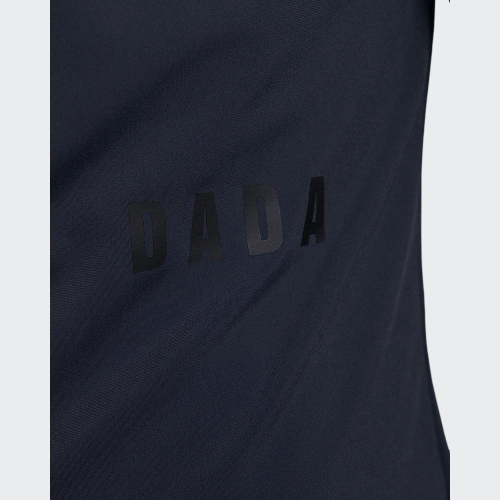 Mens Fellow Long Sleeve Technical Polo | Storm Grey