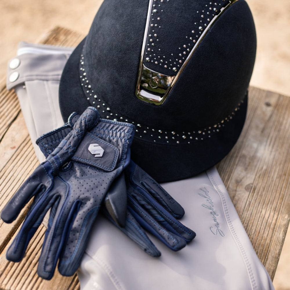 V-Skin Blazon Gloves | Navy