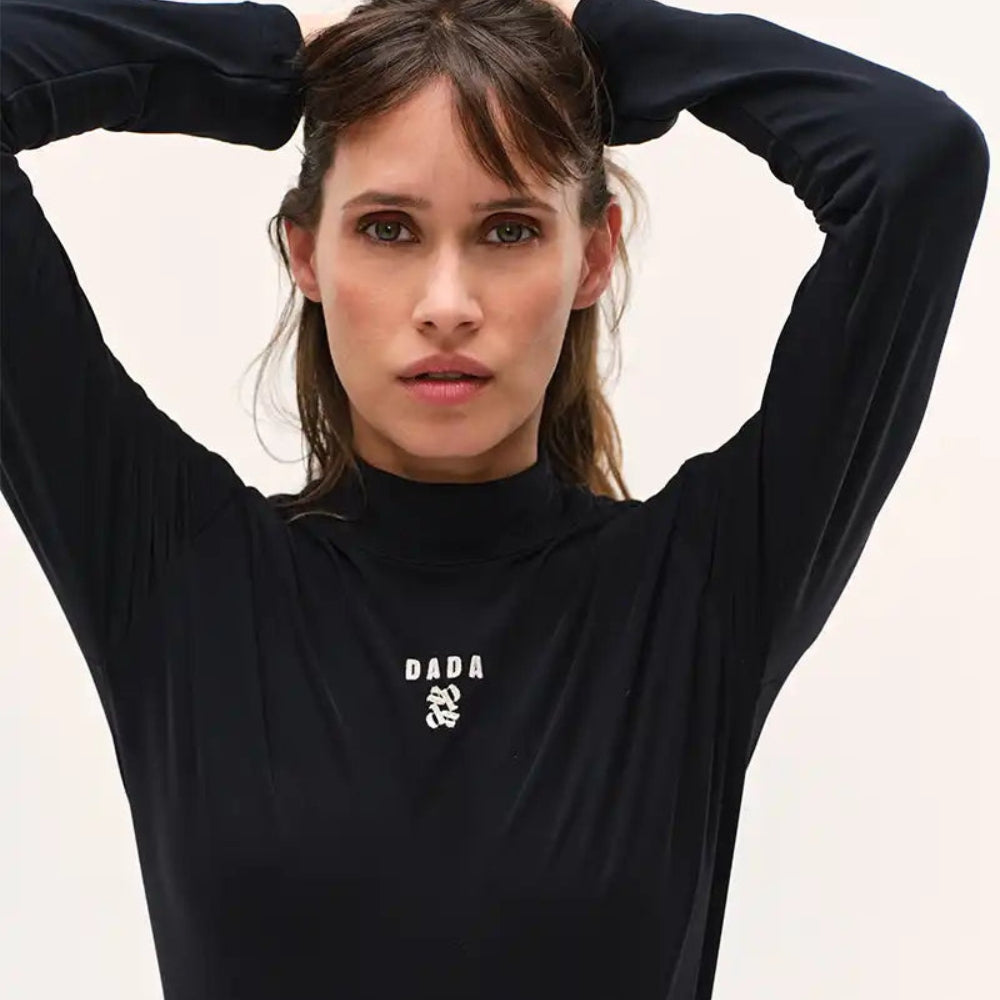 Ladies Ernest Training Polo | Long Sleeves | Black