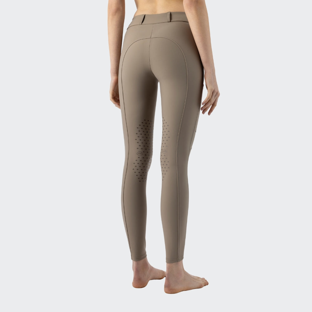 Ladies Ednak Legging Breeches | Knee Grip | Dune