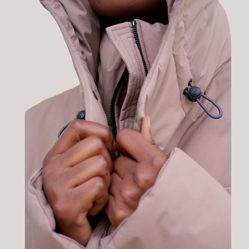 New King Down Coat | Mocha