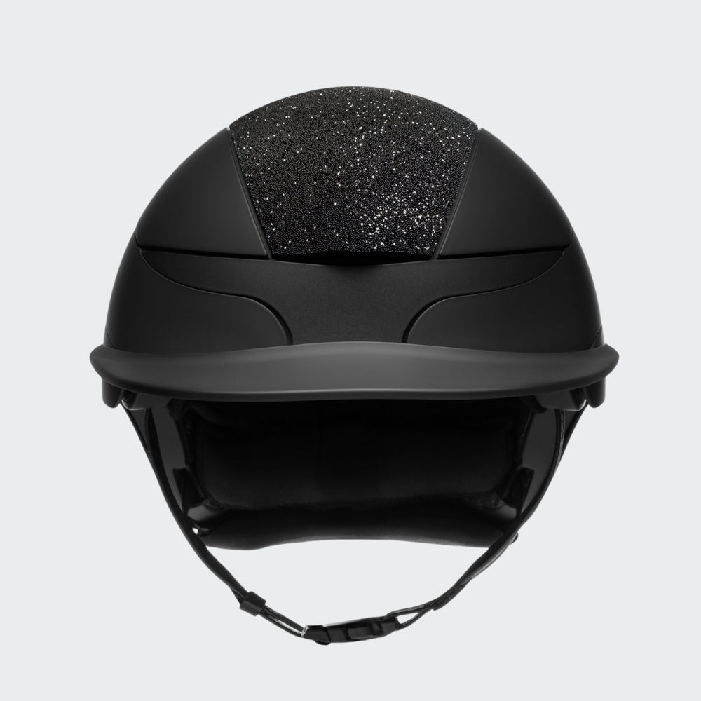 Xanto Helmet | Standard Visor | Swarovski Top | Matt Black