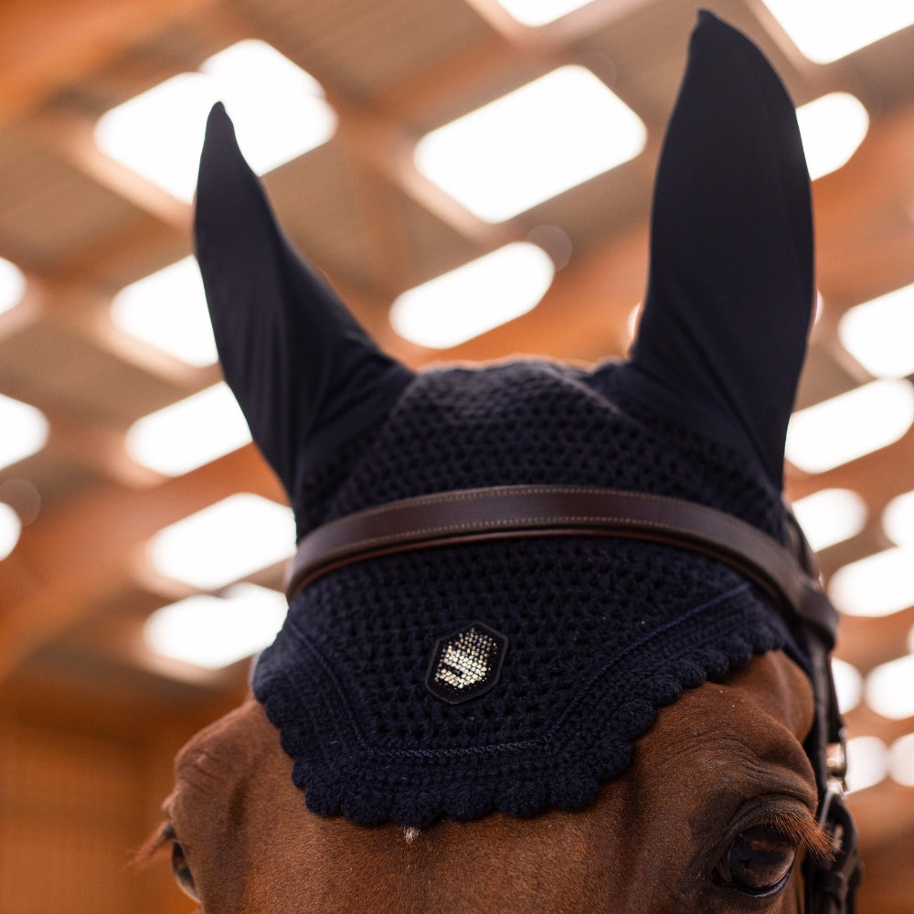 PRE-ORDER | FlyShield Swarovski Fly Hood | Black