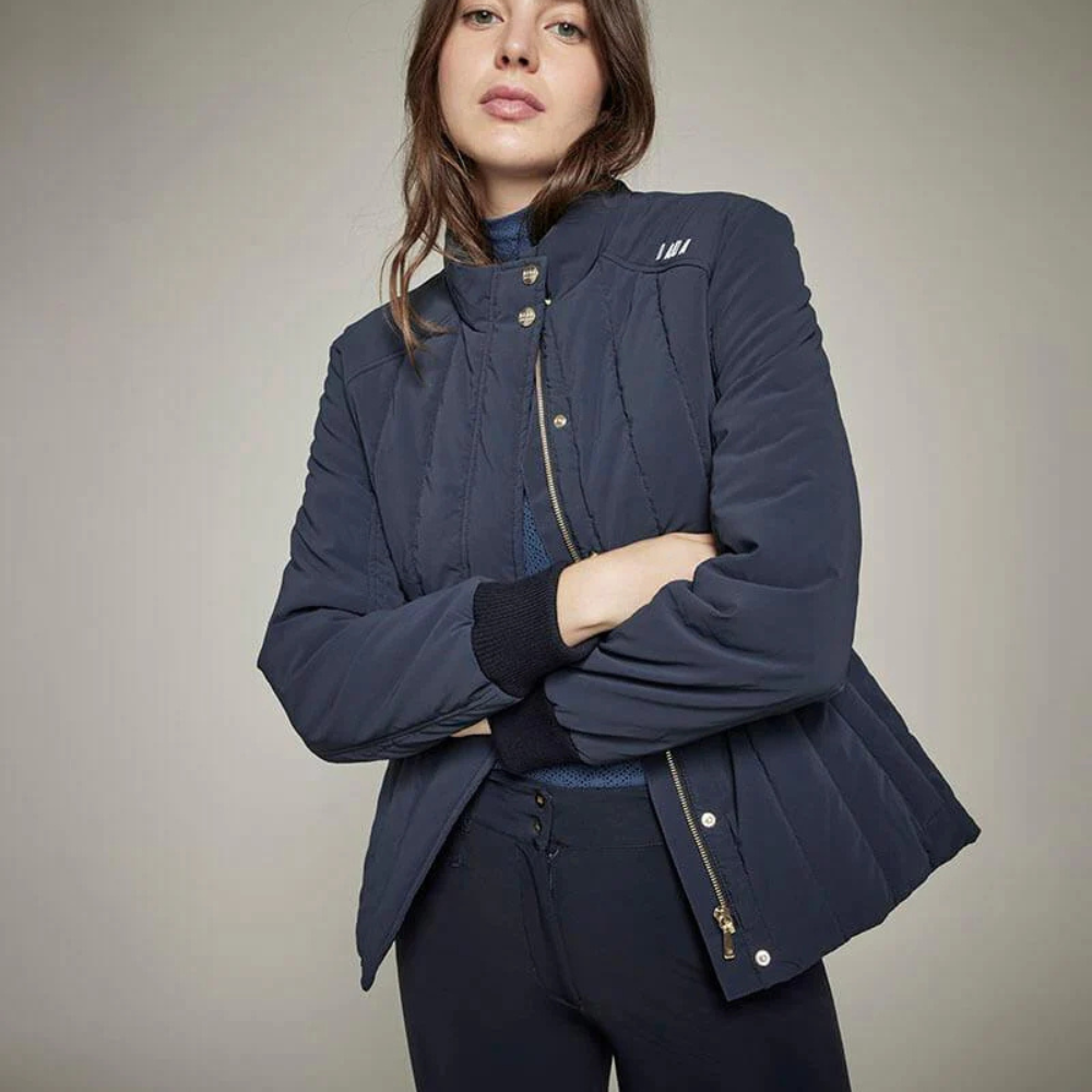 Ladies Tinka Puffer Coat | Navy