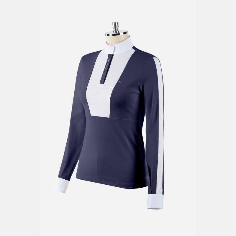 Ladies Brulla L/S Show Shirt | Navy
