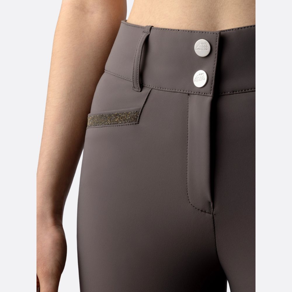 Ladies Crystalek Breeches | High Rise | Knee Grip | Mud