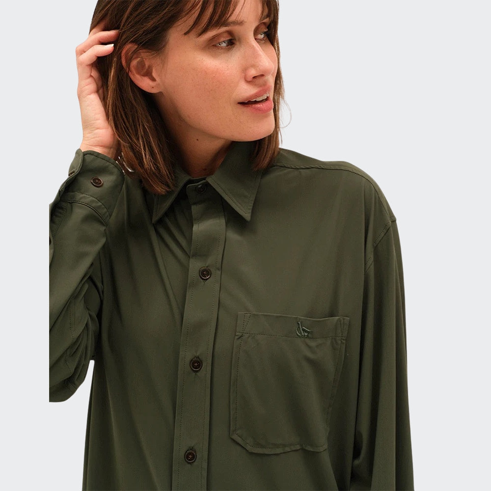 Ladies Olga Lightweight Shirt | English Green