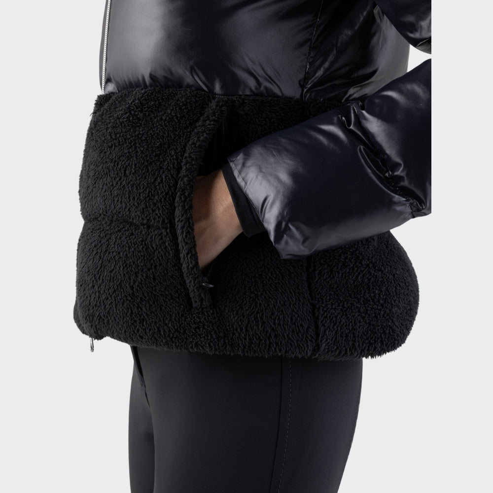 Ladies Geddy Teddy Coat | Black