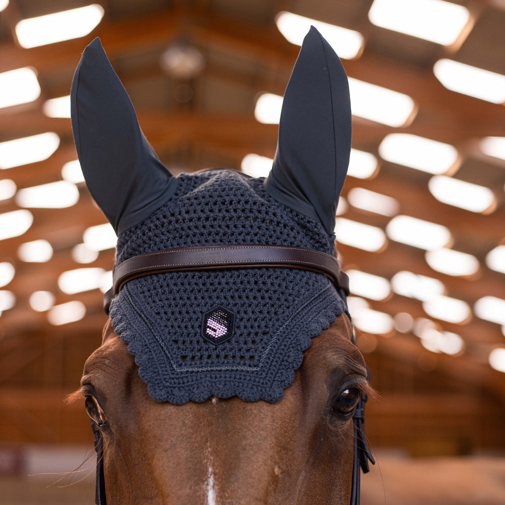 FlyShield Swarovski Fly Hood | Anthracite