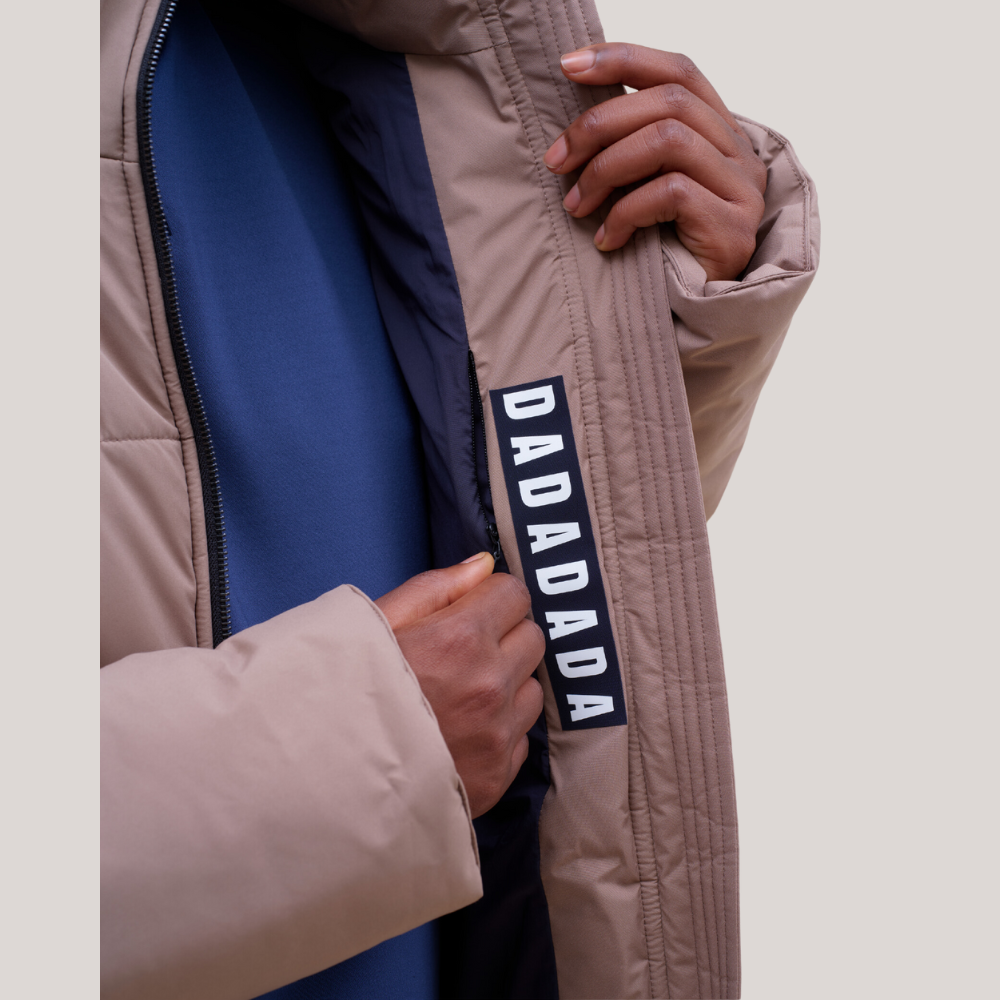 New King Down Coat | Mocha