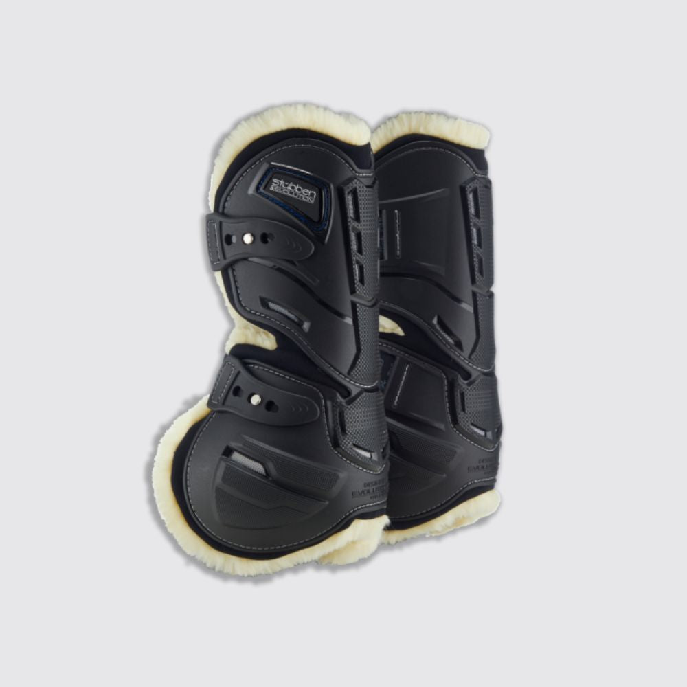 Hybrid Fleece Tendon Boots | Black