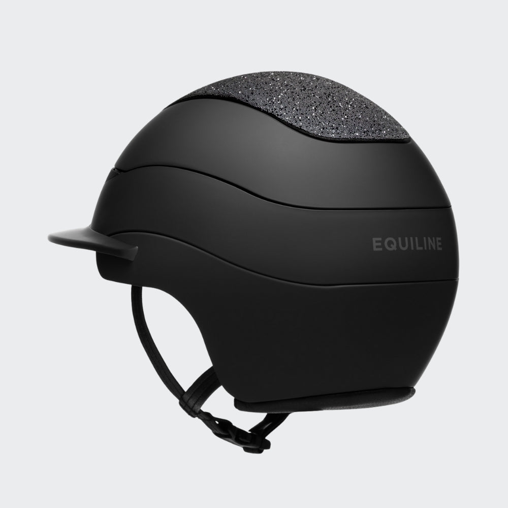 Xanto Helmet | Standard Visor | Swarovski Top | Matt Black