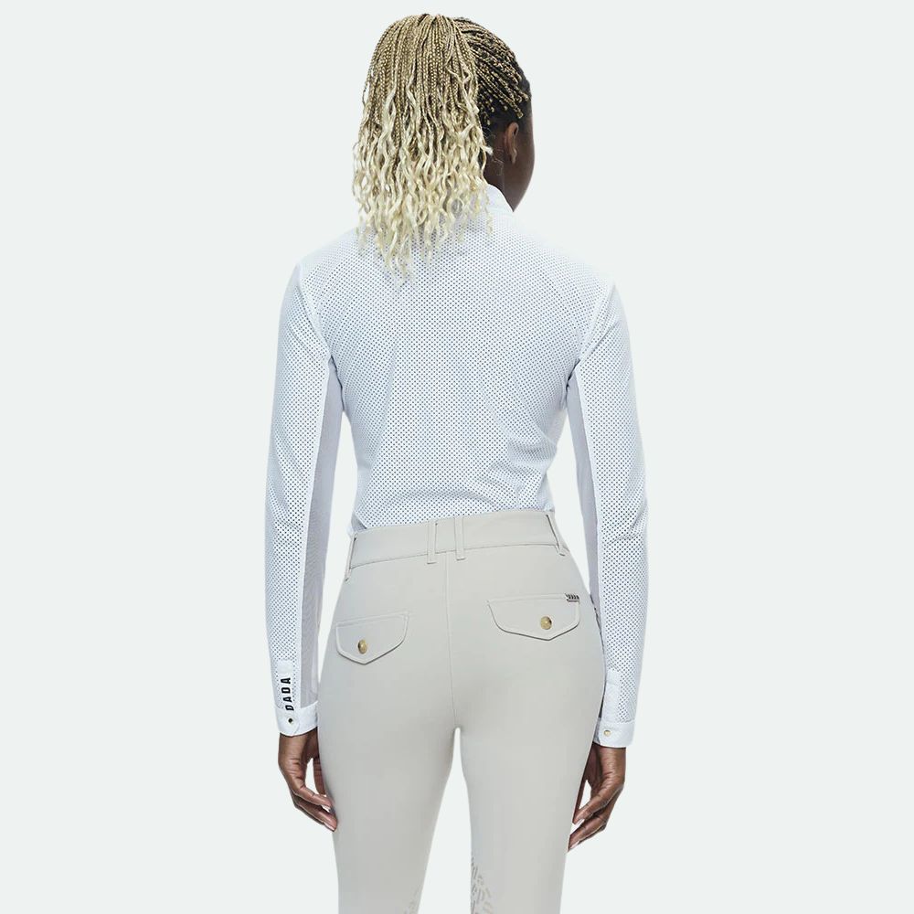 Ladies Pablito Polo Shirt | Long Sleeves | White