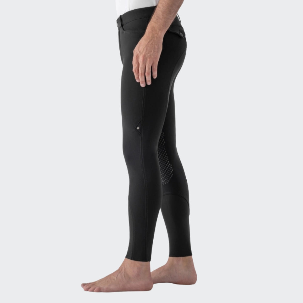 Mens Grafton B Move Breeches | Knee Grip | Black