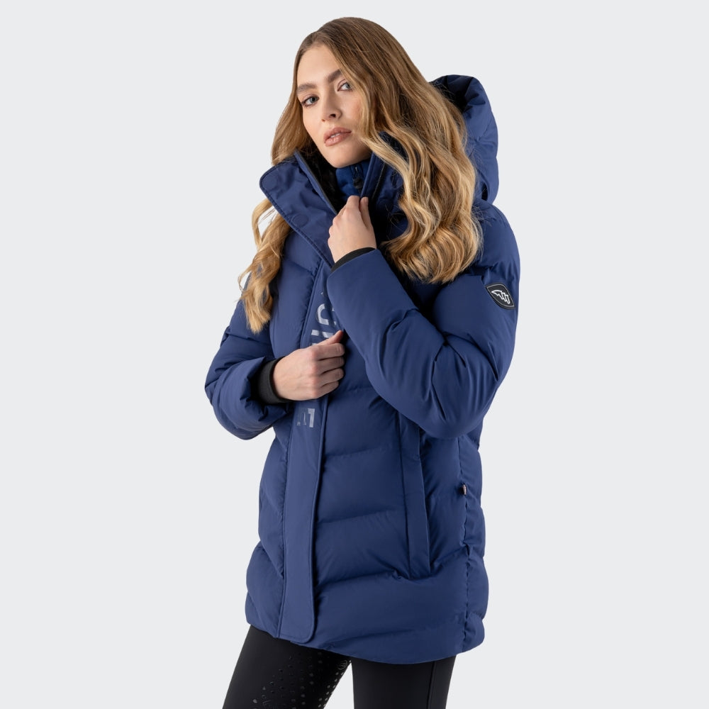Ladies Cextra Extra Winter Coat | Navy