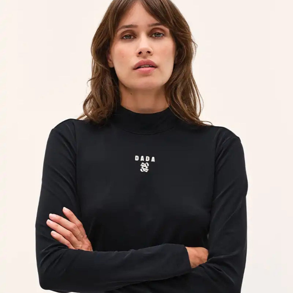 Ladies Ernest Training Polo | Long Sleeves | Black