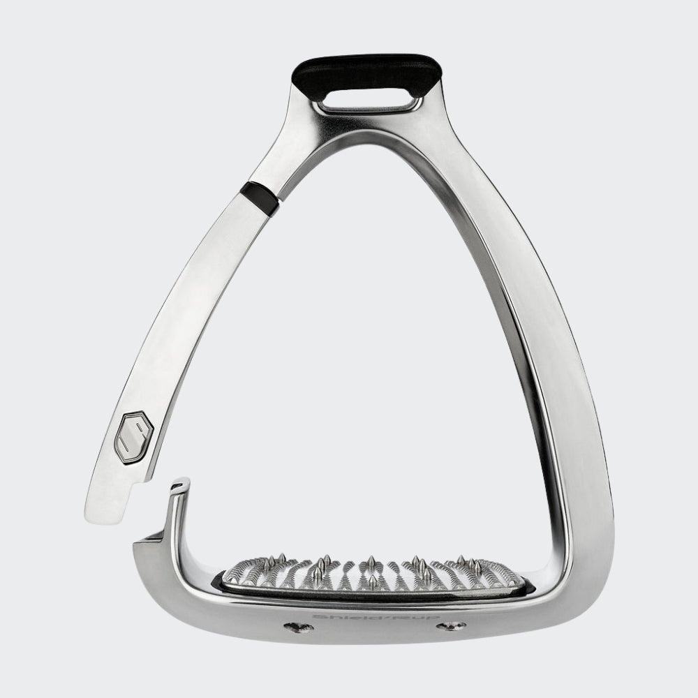 Shield R'Up Stirrups | Alu Brushed