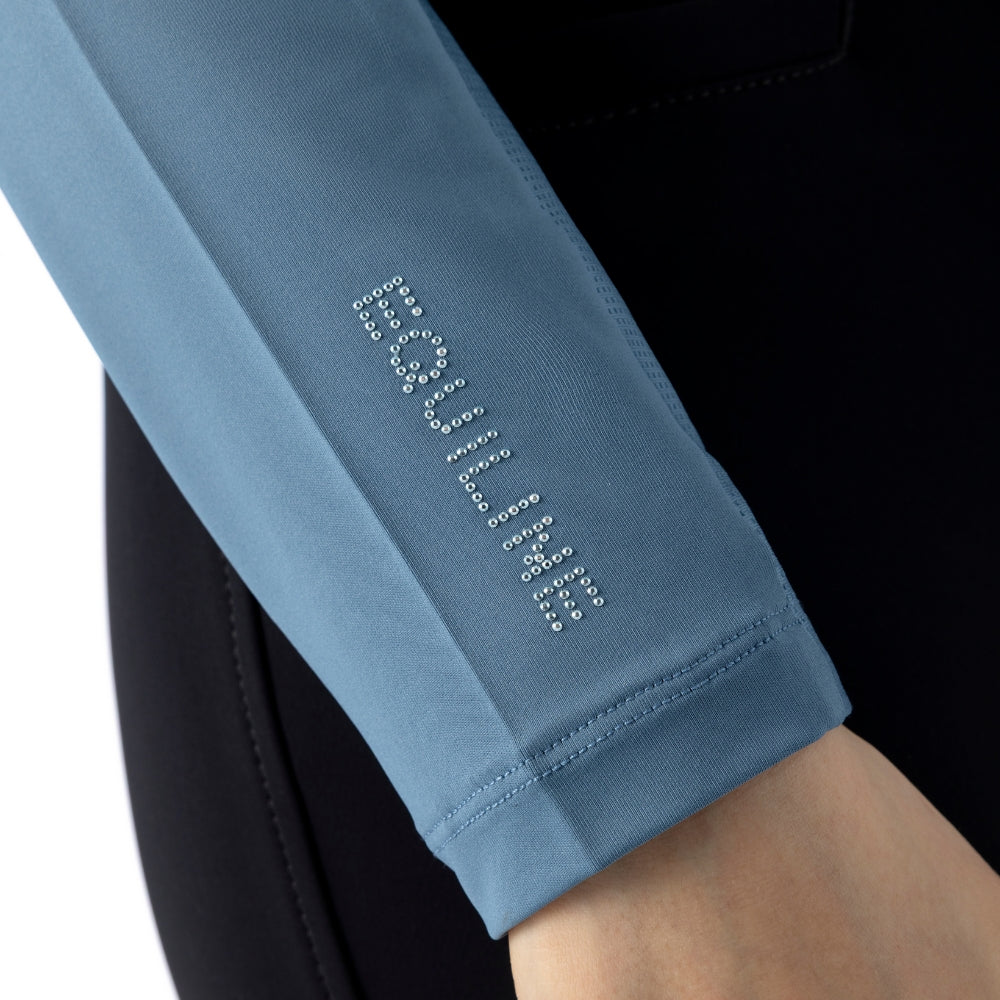 Ladies Edison 1/4 Zip Training Polo | Provincial Blue