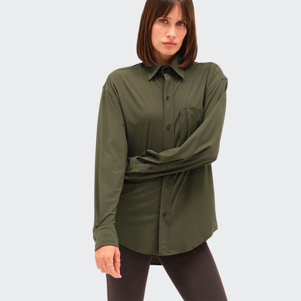 Ladies Olga Lightweight Shirt | English Green