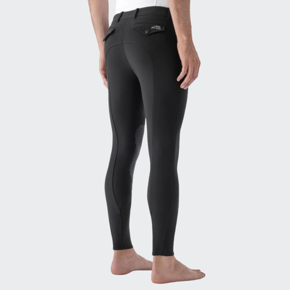Mens Grafton B Move Breeches | Knee Grip | Black