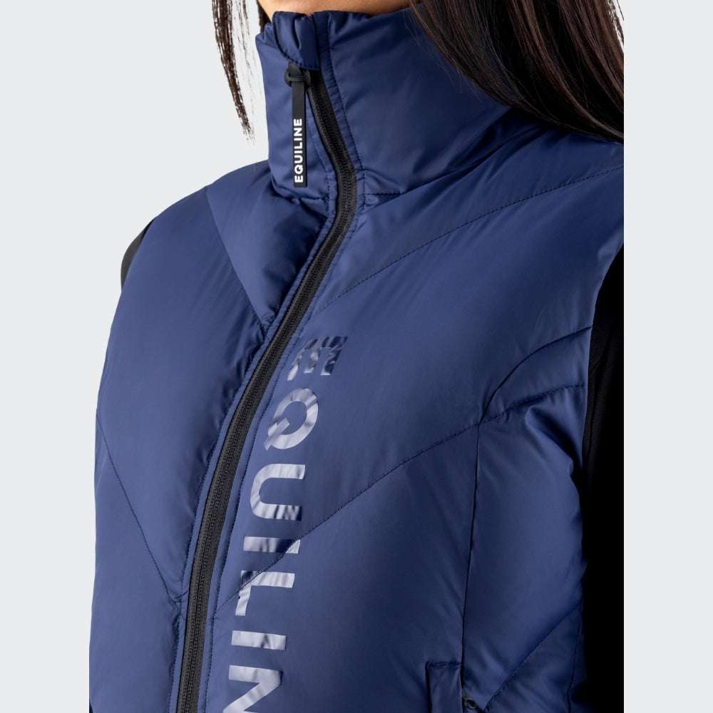 Ladies Cilet Padded Vest | Navy