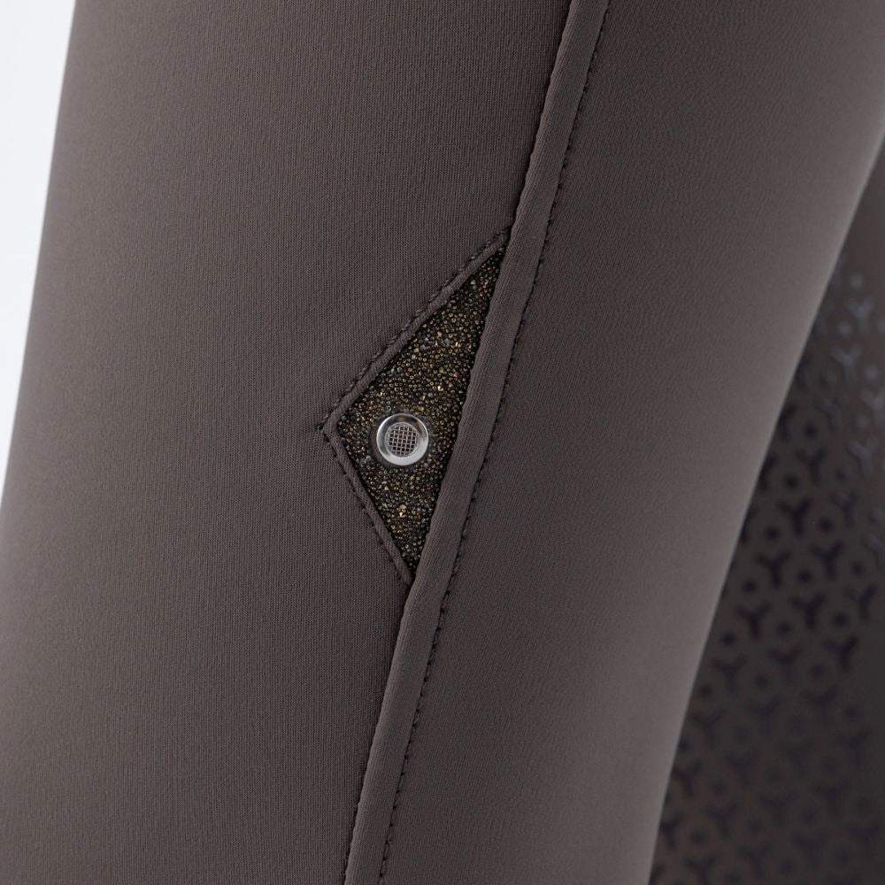 Ladies Crystalek Breeches | High Rise | Knee Grip | Mud