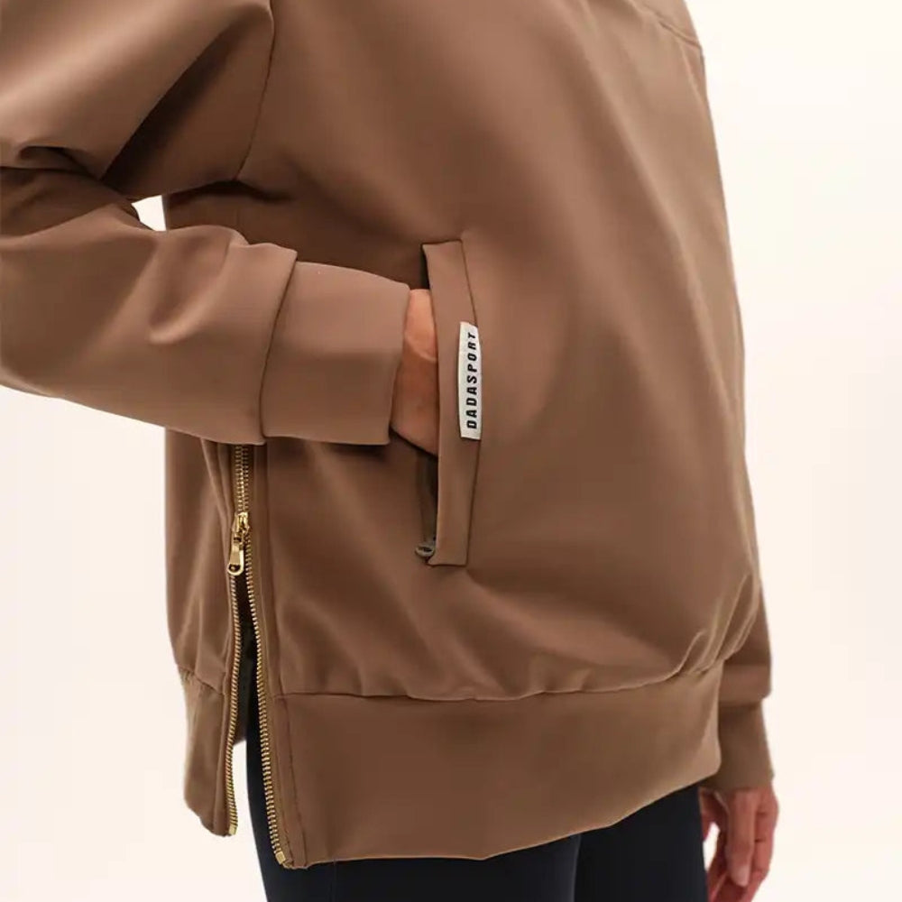Ladies Urvoso Waterproof Coat | Mocha