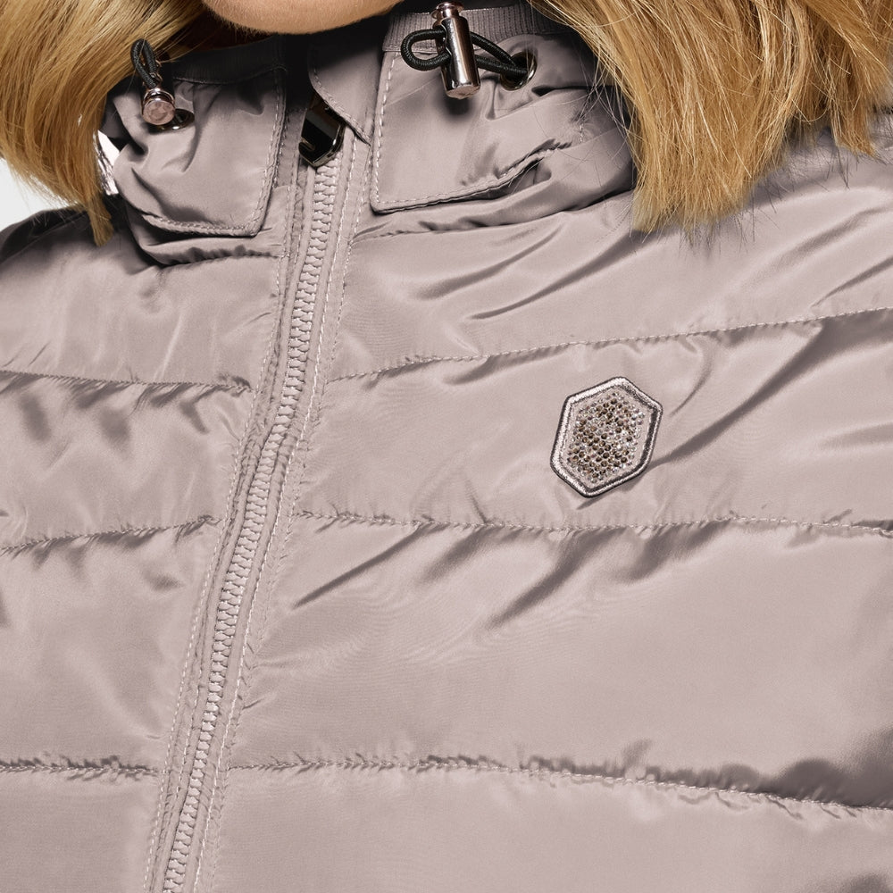 Ladies Alta Badia Puffer Vest | Latte