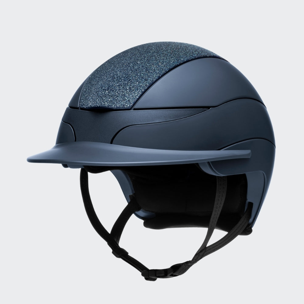 Xanto Helmet | Standard Visor | Swarovski Top | Matt Navy