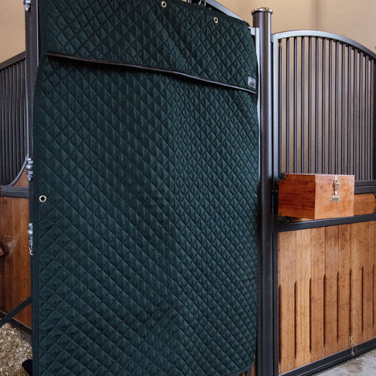 Stable Curtain - Hunter Green