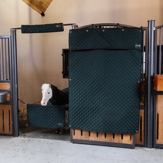 Stable Curtain - Hunter Green