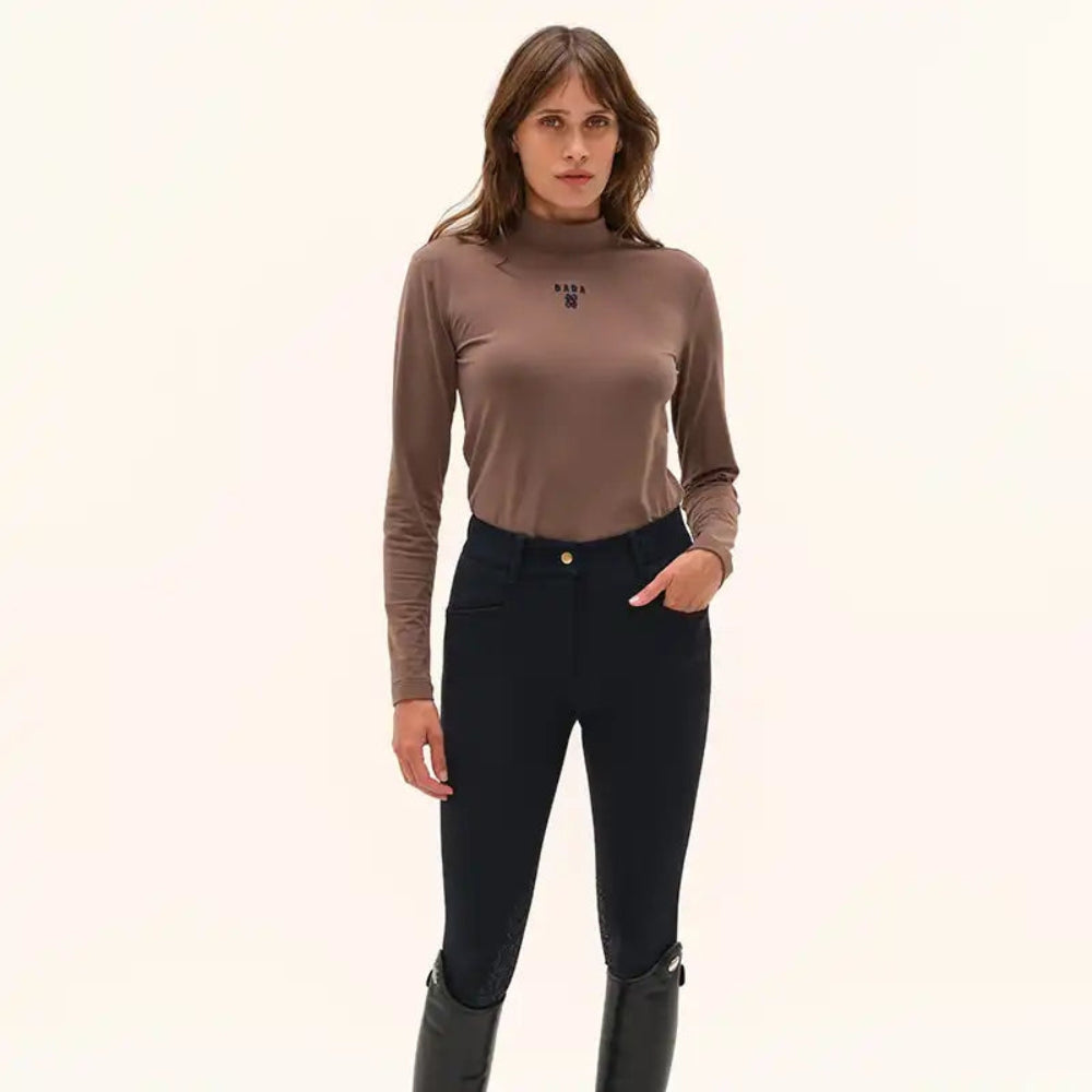 Ladies Ernest Training Polo | Long Sleeves | Mocha