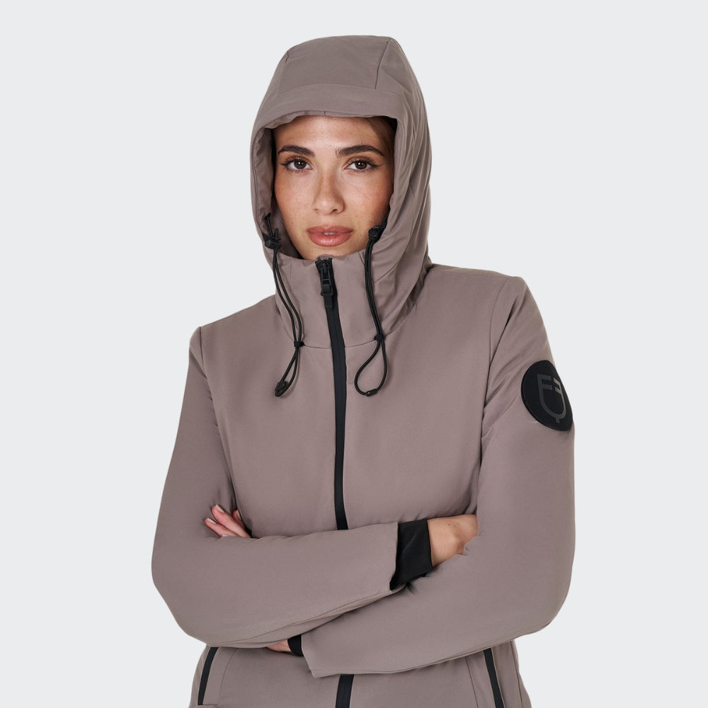 Ladies Water & Wind Repellent Down Padded Coat | Brindle