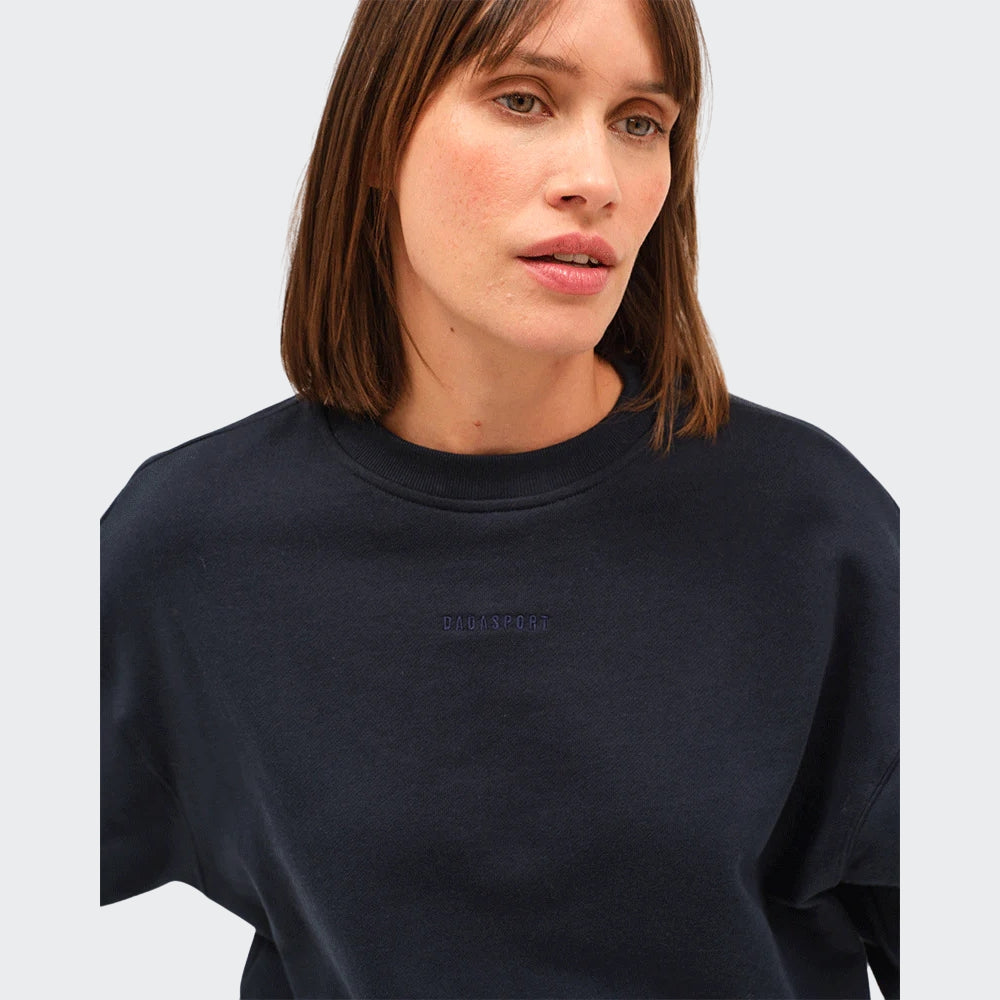 Ladies Birman Cotton Sweatshirt | Navy