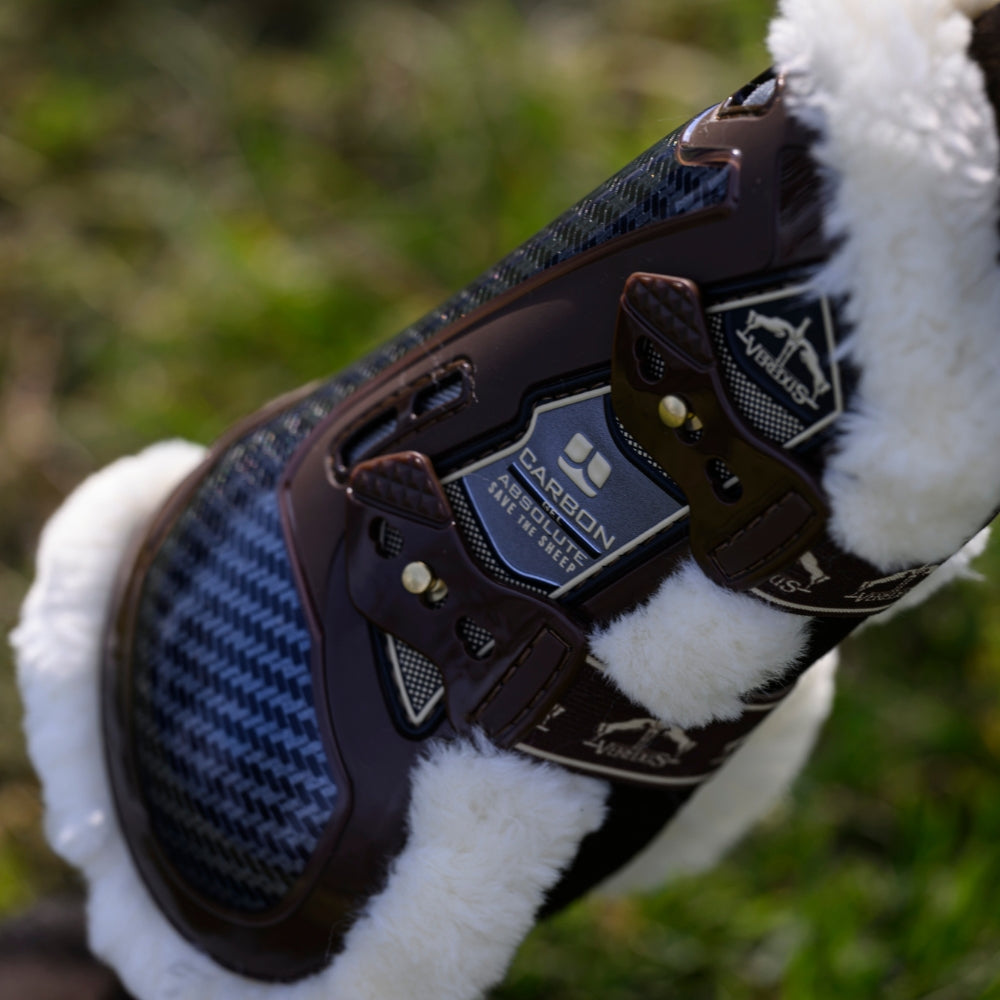 Carbon Gel Absolute Save The Sheep Tendon Boots | Brown
