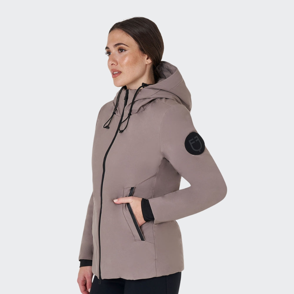 Ladies Water & Wind Repellent Down Padded Coat | Brindle