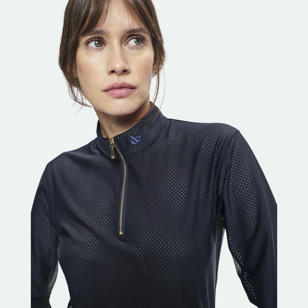 Ladies Pablito Polo Shirt | Long Sleeves | Black