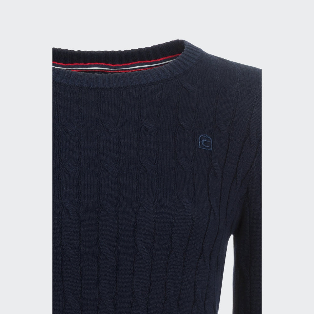 Ladies Cavalrobbi Knitted Sweater | Navy