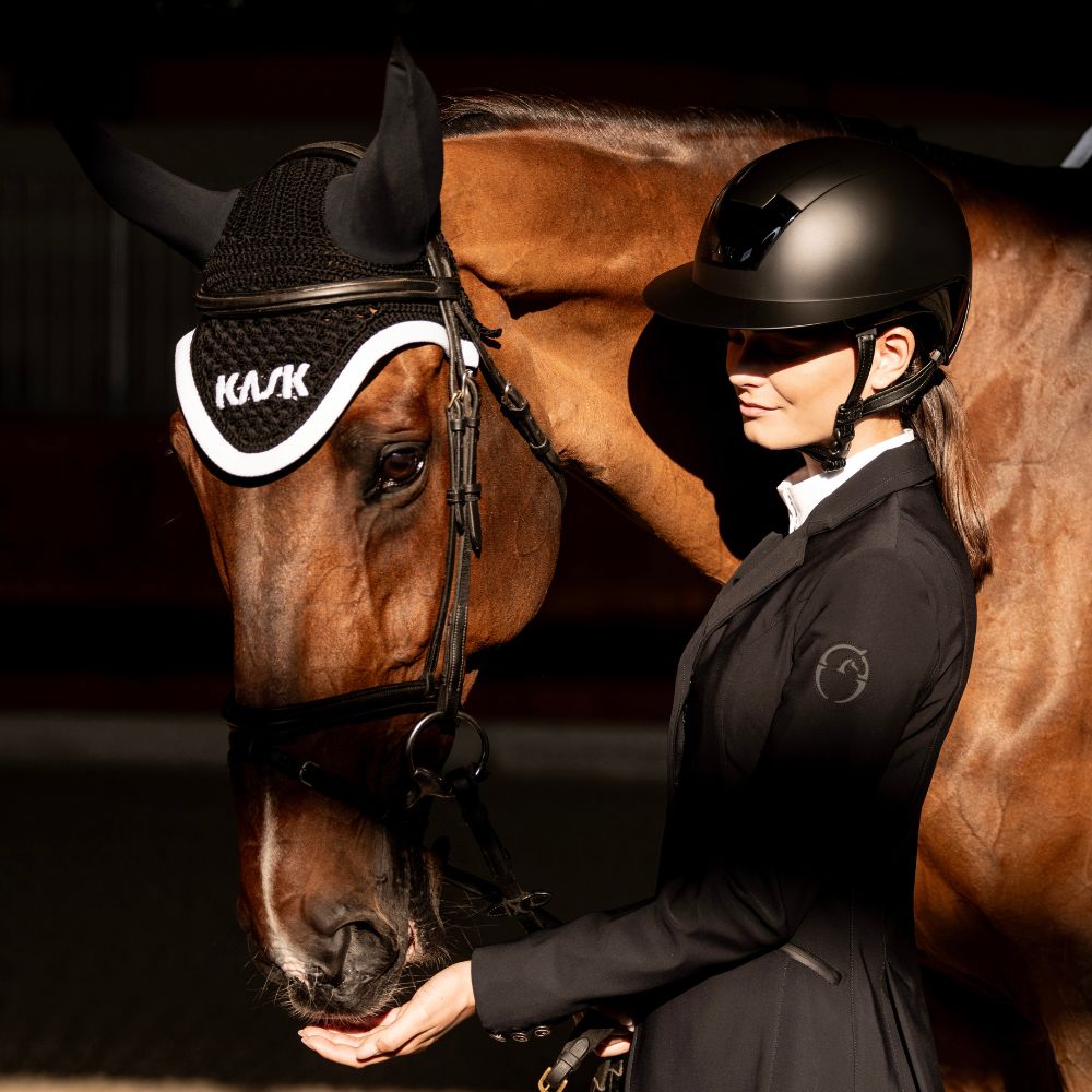 Kooki Lady Riding Helmet | Black | Matt