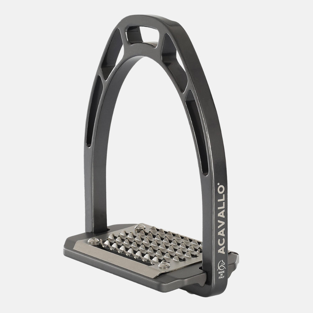 Arco Alupro Aluminium Stirrup | Charcoal