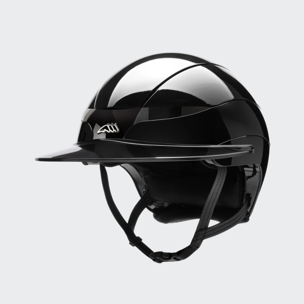 Xanto Helmet | Sun Visor | With Logo | Glossy Black