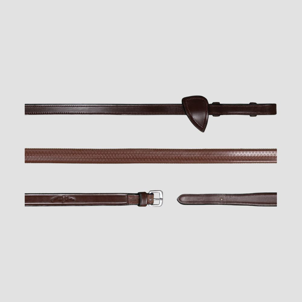 New English 1/2 Rubber Reins