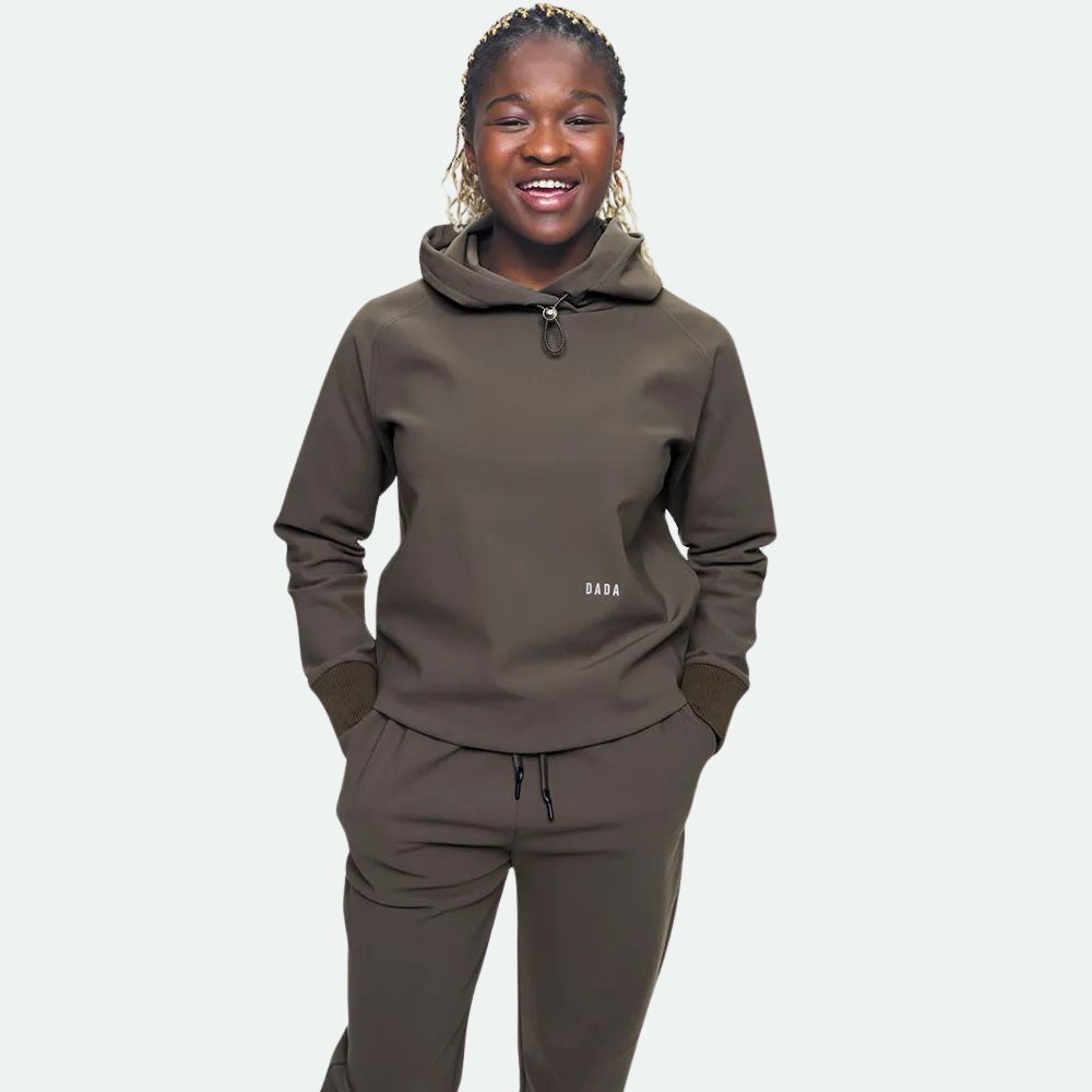 Ladies Dali Hoodie | Green Bronze