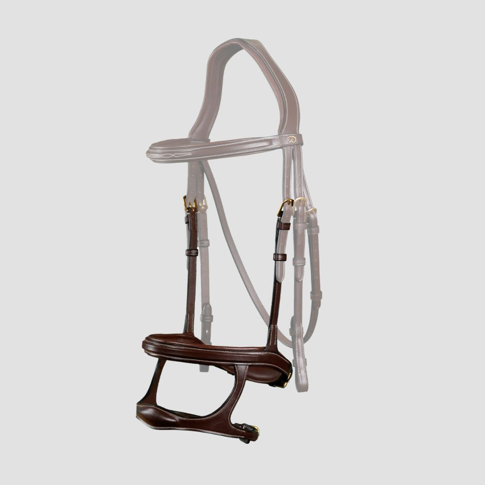 D Collection Double Noseband | Brown