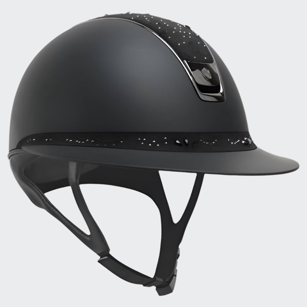 Custom | Miss 2.0 Shadowmatt Crystal Bloom Top & Frontal Band | Black