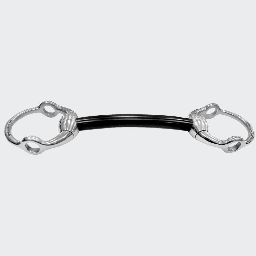 Hard Carbon Eggbutt Mullen Mouth Gag | 16MM