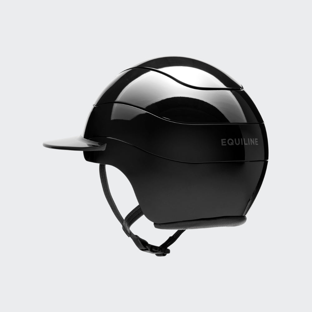 Xanto Helmet | Sun Visor | Rhinestone Detail | Glossy Black