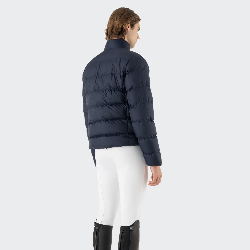 Mens Eqratek Padded Coat | Navy