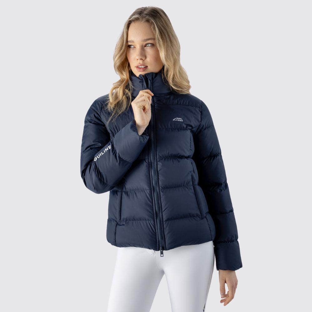 Ladies Eqesatek Padded Coat | Navy
